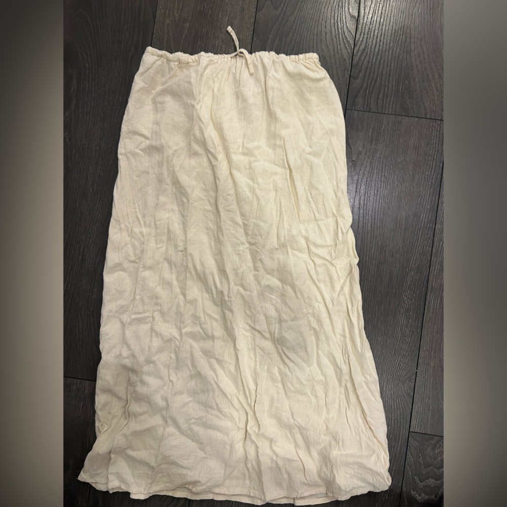 WeWoreWhat Beige Skirt